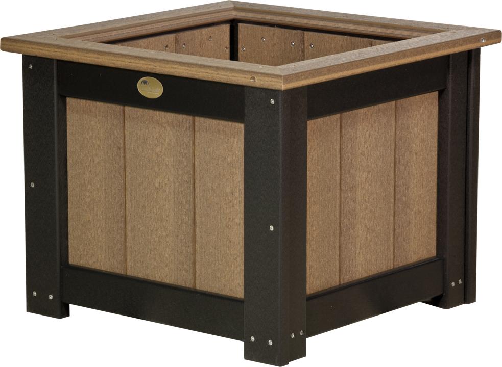 Outdoor 24" Square Planter