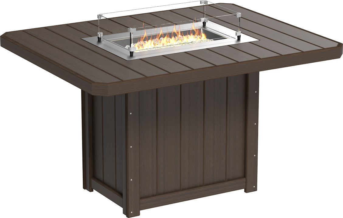 Lumin Fire Table 62" Rectangular