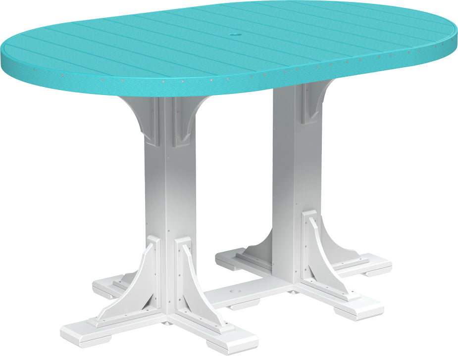 4' x 6' Oval Table