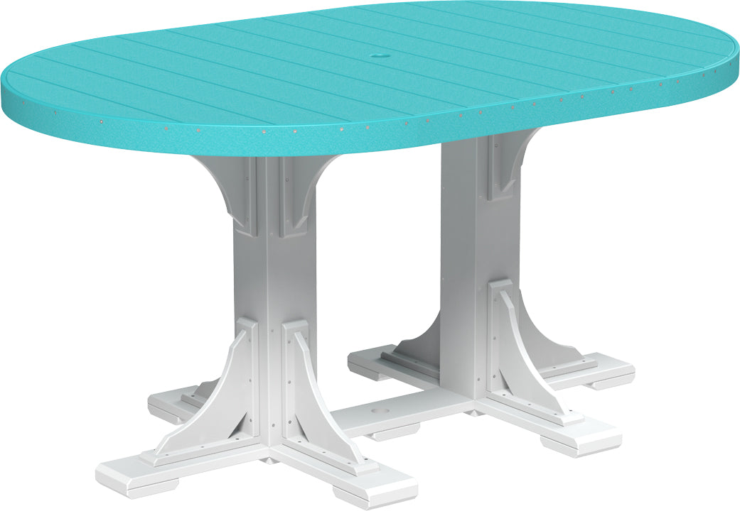 4' x 6' Oval Table