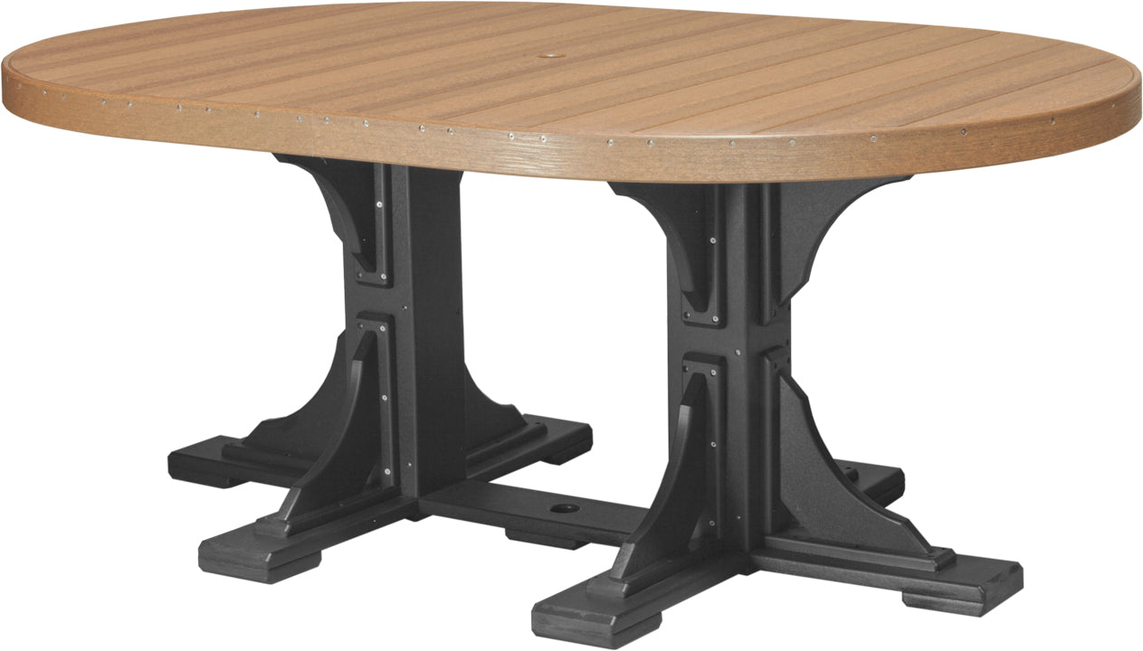 4' x 6' Oval Table