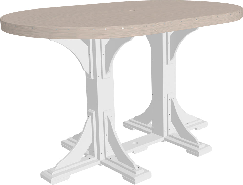 4' x 6' Oval Table