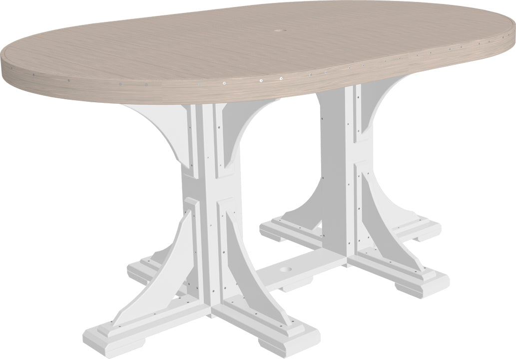 4' x 6' Oval Table