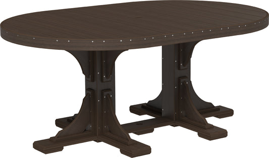 4' x 6' Oval Table