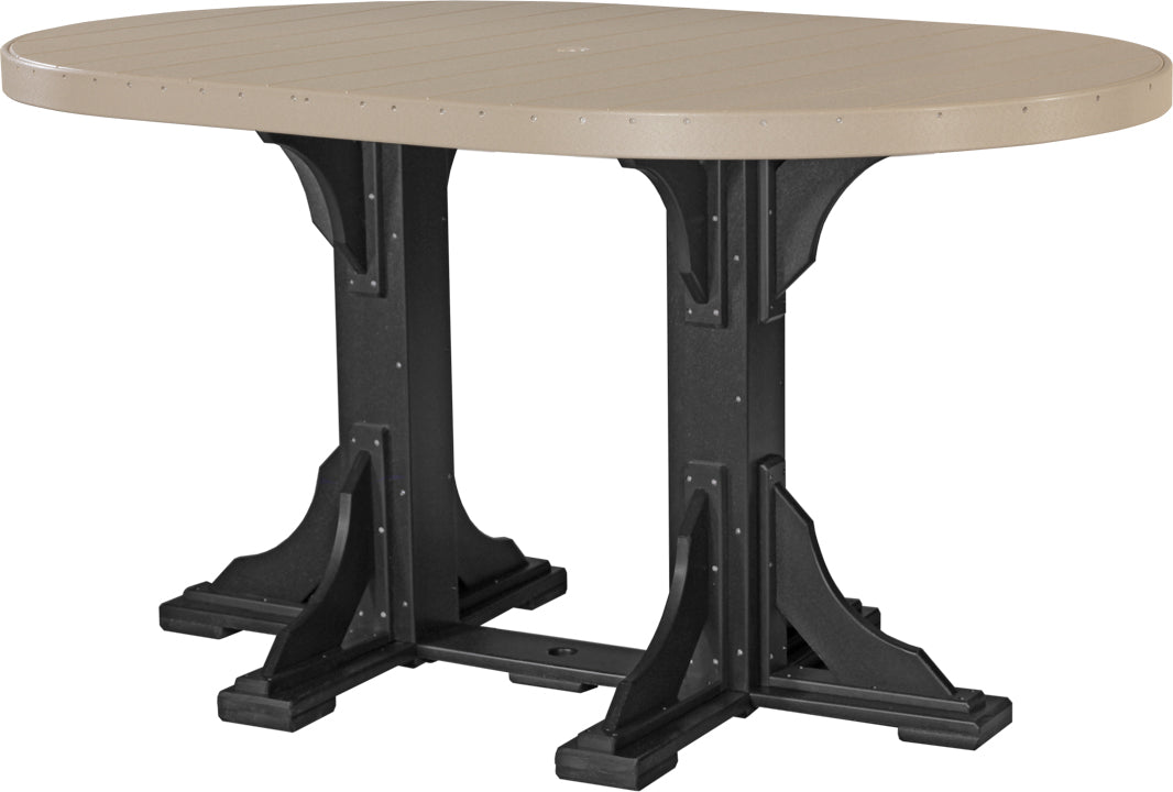 4' x 6' Oval Table