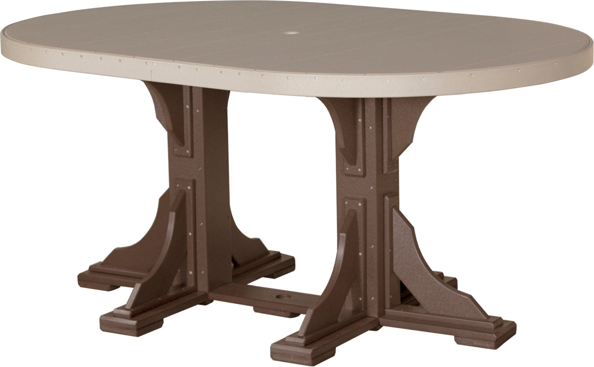 4' x 6' Oval Table
