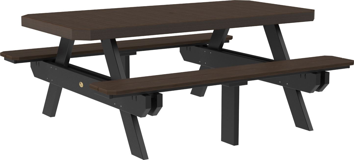 6' Rectangular Picnic Table