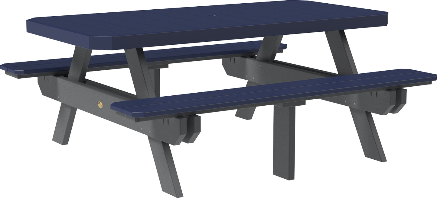6' Rectangular Picnic Table