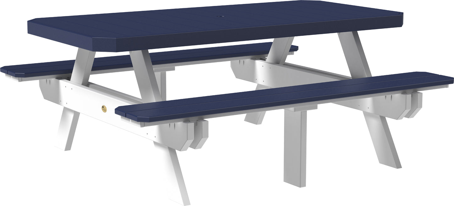 6' Rectangular Picnic Table