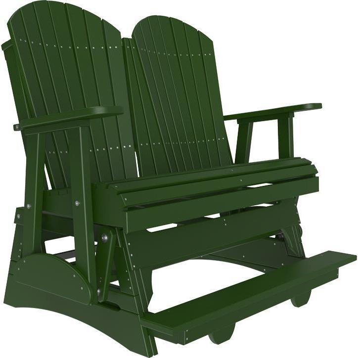 4' Adirondack Balcony Glider Green-The Amish House