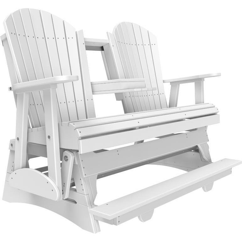 5' Adirondack Balcony Glider White-The Amish House