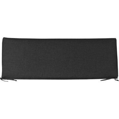 Outdoor 4' Seat Cushion Spectrum Carbon