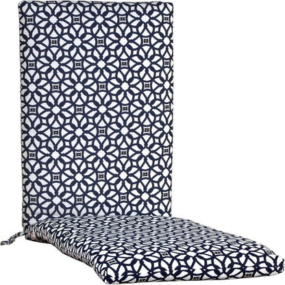 Outdoor Lounge Cushion Luxe Indigo