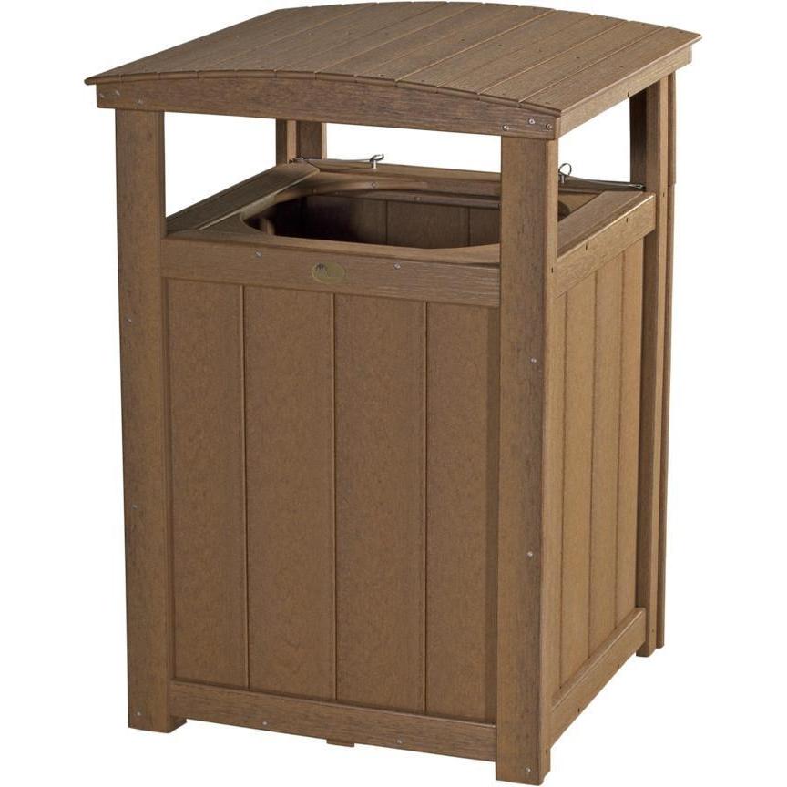 Outdoor Poly Trash Can