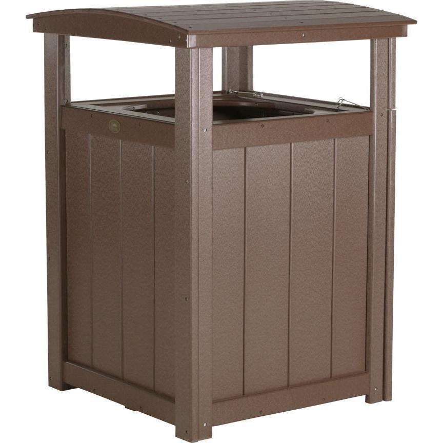 Outdoor Poly Trash Can