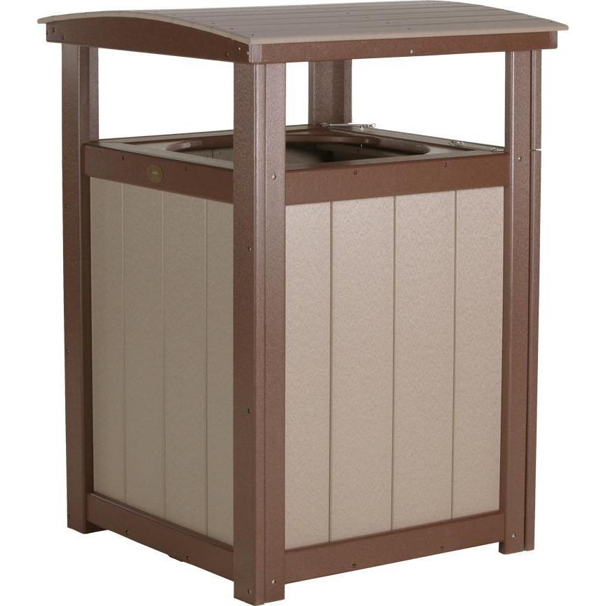 Outdoor Poly Trash Can